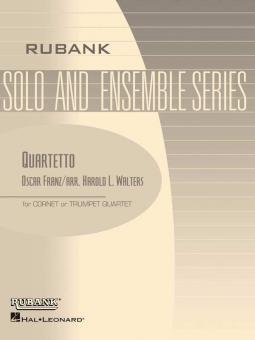 Cornet (Trumpet) Quartets with Score 