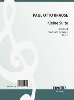 Kleine Suite für Orgel op.21 