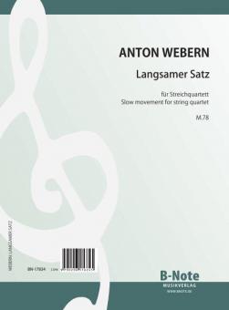 Langsamer Satz für Streichquartett 