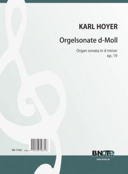 Orgelsonate d-Moll op.19 