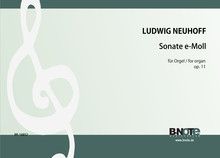 Orgelsonate e-Moll op.11 