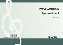 Orgelsonate Nr. 1 C-Dur op.57 