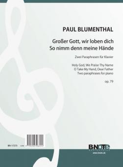 Paraphrasen für Klavier op.79 