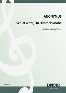 Schlaf wohl, du Himmelsknabe du 