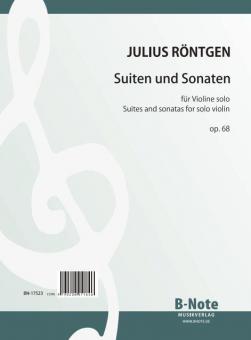 Sechs Suiten und Sonaten für Violine solo op.68 