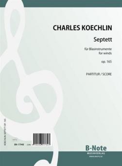 Septett für Blasinstrumente op.165 