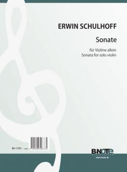 Sonate für Violine solo 