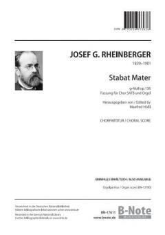 Stabat Mater g-Moll für Chor und Orgel op.138 