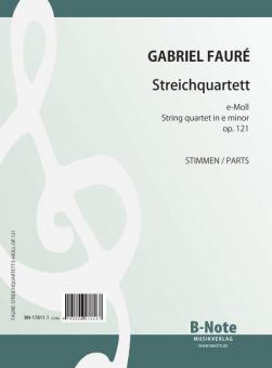 Streichquartett e-Moll op.121 
