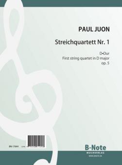 Streichquartett Nr.1 D-Dur op.5 