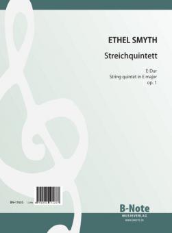 Streichquintett E-Dur op.1 