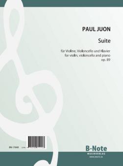 Suite für Violine, Violoncello und Klavier op.89 