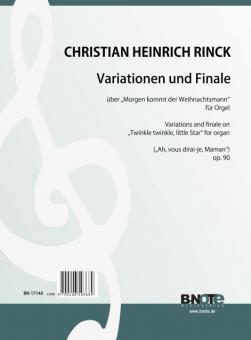Variationen für Orgel op.90 
