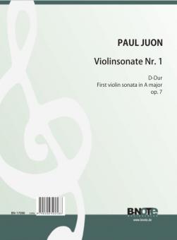 Violinsonate Nr. 1 A-Dur op.7 
