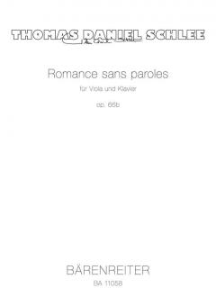 Romance sans paroles op. 66b 