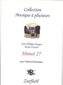Minuit 27 Violon Et Percussion 