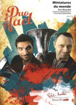 Miniatures Du Monde Pour 2 Saxhorn Ou Euphonium Bb Et Percussions 