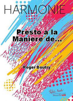 Presto a la maniere de ... 