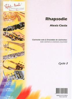 Rhapsodie Solo Clarinette Et Ensemble De Clarinettes 