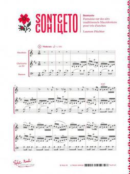 Sontceto (Fantaisie sur des Airs traditionelles Macedoniens) pour Trio D'Anches 