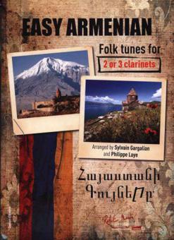 Easy Armenian Folk Tunes For 2/3 Clarinets 