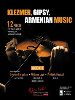 Klezmer, Gipsy, Armenian Music Violon Book 1 
