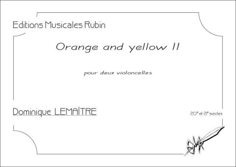 Orange and Yellow II 
