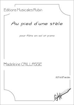 Au pied d'une stèle 