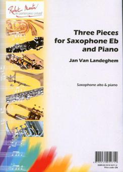 Three Pieces For Saxophone 