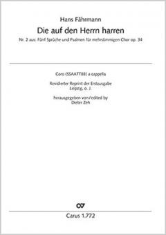 Die auf den Herrn harren Standard