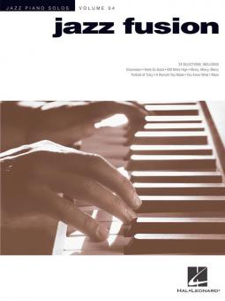 Jazz Piano Solos Series Vol. 54: Jazz Fusion 