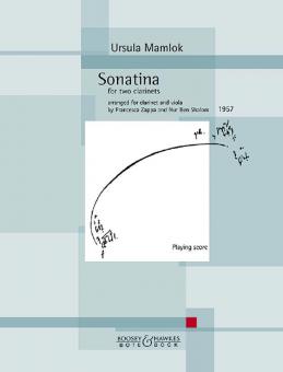 Sonatina for 2 clarinets Standard