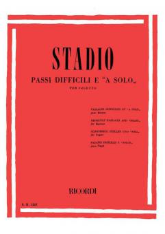 Difficult and Solo Passages for Bassoon / Schwierige Stellen und Soli 