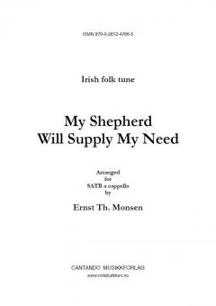 My Shepherd Will Supply My Need 