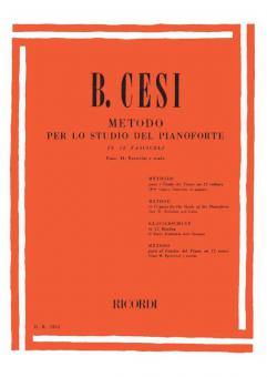 Metodo per Lo Studio Del Piano Book 2 