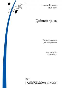 Quintett op. 38 