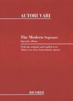 Modern Soprano Operatic Vo 32 Arias from Famous Operas Orig Txt/eng 