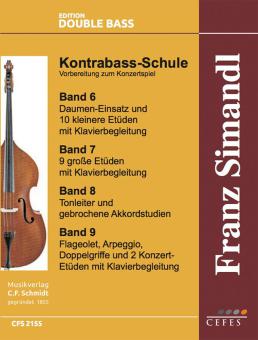 Kontrabass-Schule Teil 2 (Bände 6-9) 