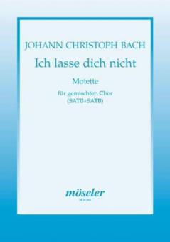 Ich lasse dich nicht, du segnest mich denn Download