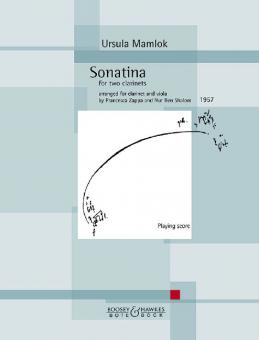 Sonatina for 2 clarinets Download