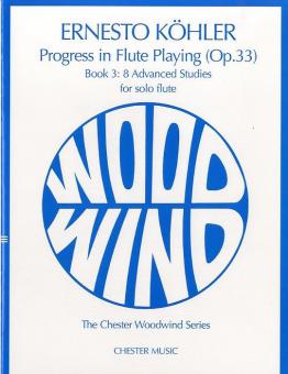Progress in Flute Playing op. 33 - Book 3: Advanced Studies 