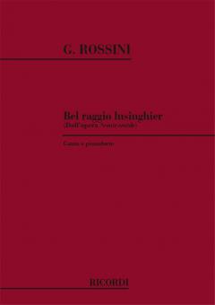 Bel Raggio Lusinghier Soprano Piano from Semiramide 