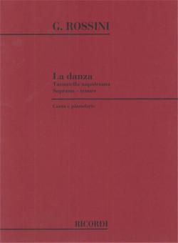 La Danza High Voice Piano Tarantella Napoletana Italian 
