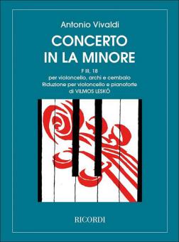 Concerto per Violoncello in La Min. RV 418 