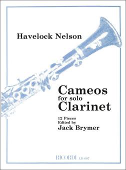 Cameos 12 Pieces For Clarinet And Piano 
