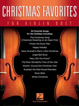 Christmas Favorites for Violin Duet 