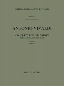 Concerto B-Dur 'La Notte' Op.45/8 RV501 