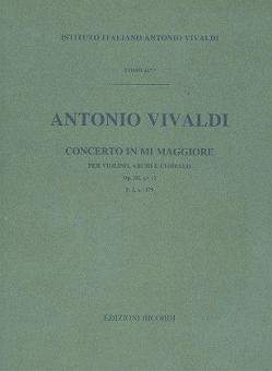Concerto E Major Op.3 No.12 RV265 