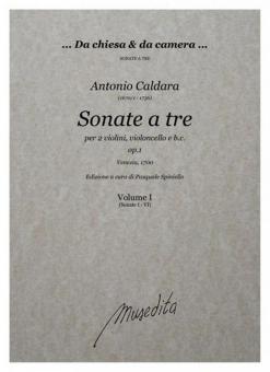Sonate a 3 op. 1 
