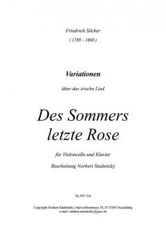 Des Sommers letzte Rose 